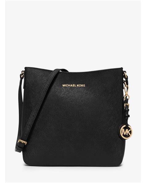 michael michael kors hamilton saffiano leather mini messenger|MICHAEL Michael Kors Black Saffiano Leather Mini Hamilton.